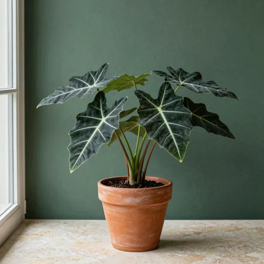 Alocasia Flecha Negra